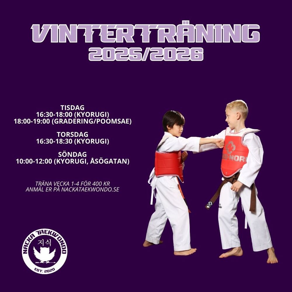 Vinterträning 2025/2026